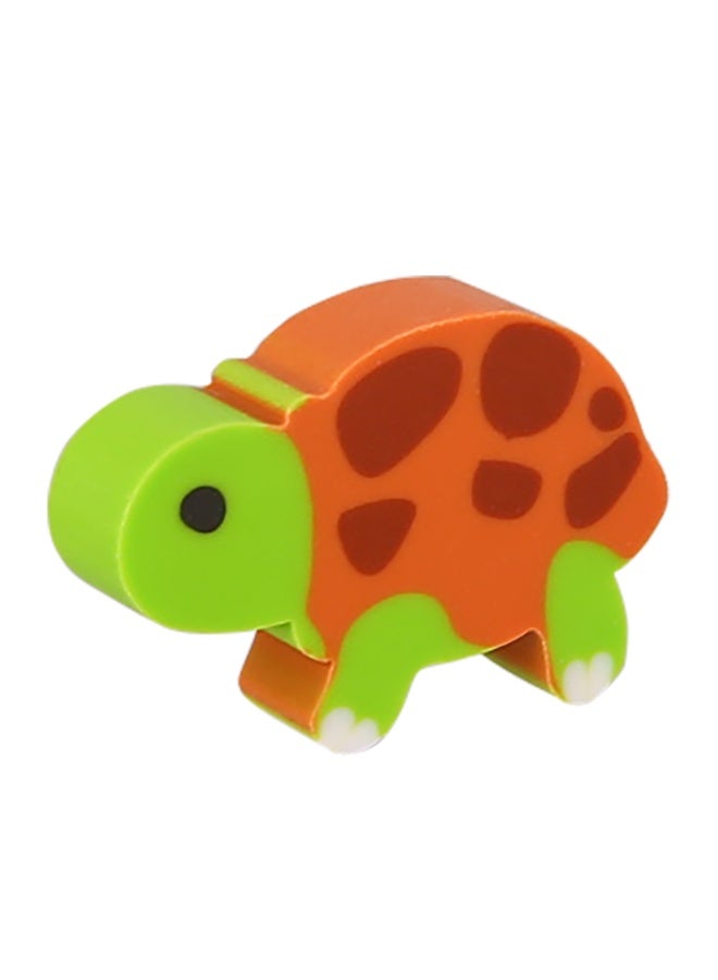 Deli مجموعة ممحاة حيوانات EH03206 - 20 قطعة ممحاة خالية من PVC وغير سامة في أنبوب PET، تخزين سهل، تصميم حيوانات ممتع للاستخدام في المدرسة والمنزل - Image 3