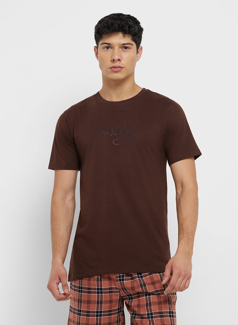 Seventy Five Nightwear T-Shirt & Shorts Sets  - Image 3