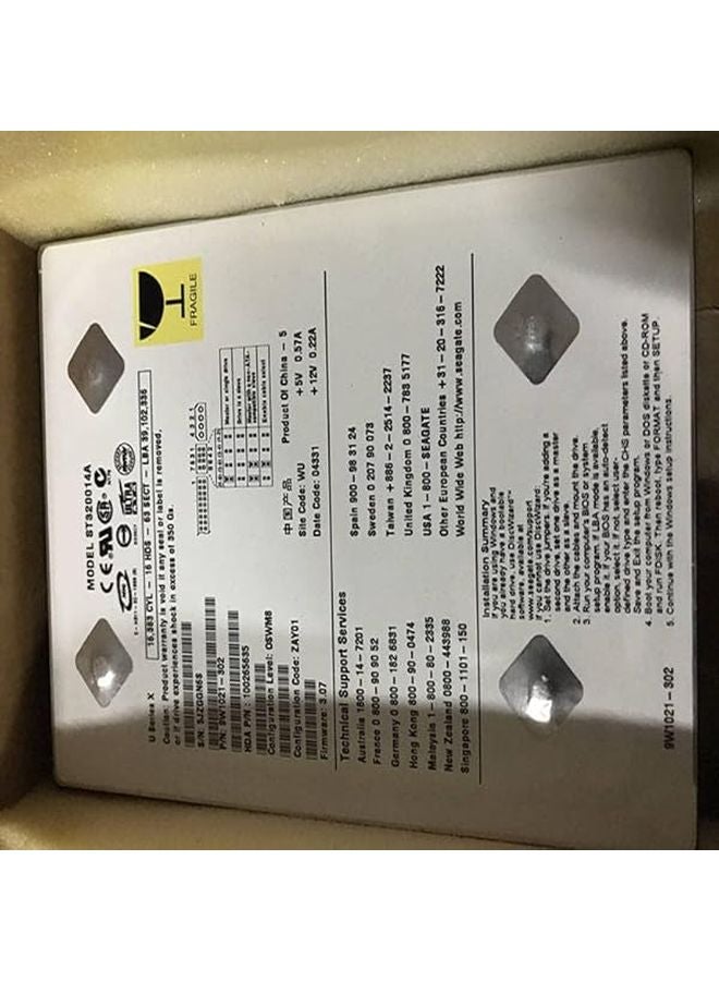 ST320014A 20GB 3.5 Inch IDE Hard Drive 7200RPM Internal Desktop Storage - Image 2