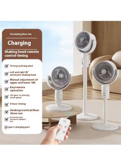F1 F1 Fan Circulation Fan – Smart Rechargeable Type-C Air Cooling, Portable Ventilation & Air Circulation Fan**  - Image 2