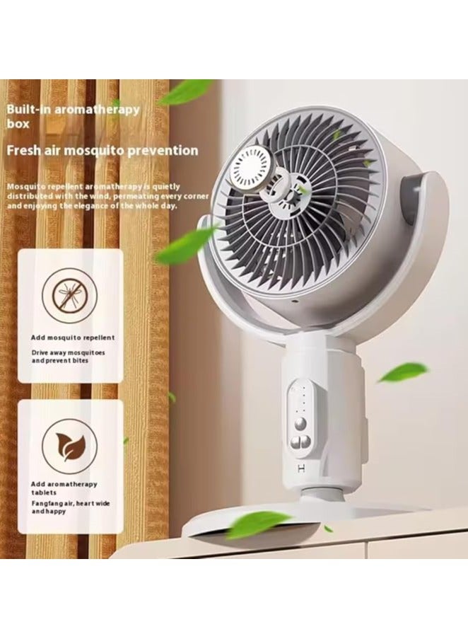 اف 1 **مروحة تدوير F1 – مروحة تبريد ذكية قابلة لإعادة الشحن من نوع C، مروحة محمولة للتهوية وتدوير الهواء** - Image 3