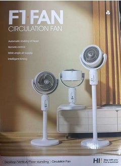 F1 F1 Fan Circulation Fan – Smart Rechargeable Type-C Air Cooling, Portable Ventilation & Air Circulation Fan**  - Image 5