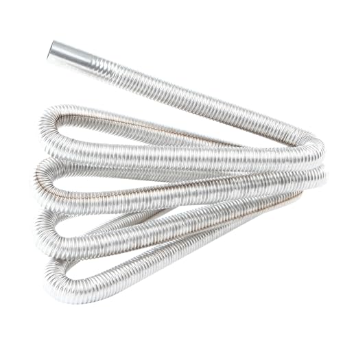 KAABEE Diesel Heater Exhaust Pipe Flexible Exhaust Tubing Generator Flex Extension Pipe Stainless Steel 1"/2.5cm Inner Diameter (118INCH 300CM) - Image 2