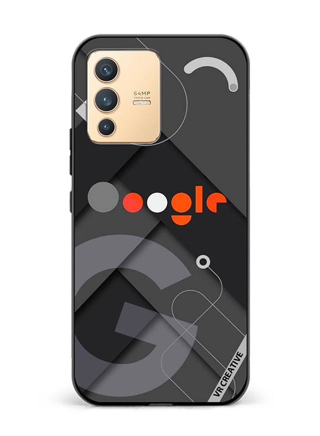 VR CREATIVE Protective Case Cover For Vivo V23 5G Google Design Multicolour - Image 1