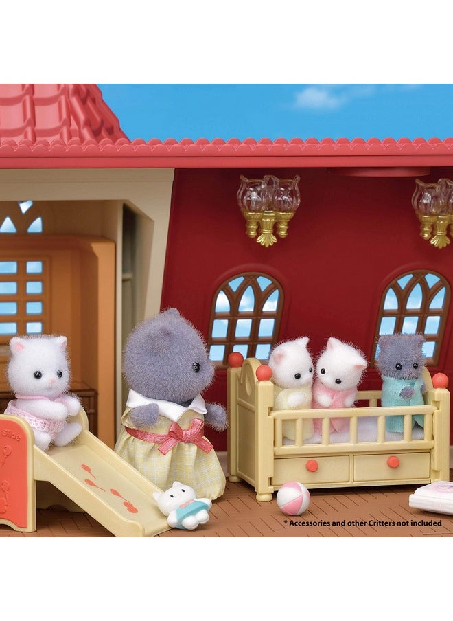 Calico Critters Persian Cat Twins Dolls Dollhouse Figures Collectible Toys; Figure & Accessory Included  - Image 5