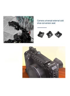KASTWAVE Cold Shoe Mount Adapter Brackets Universal with 1/4 Inch M2.5 Screws Wrench for Camera Cage Flash Microphone and Other Device 2Pcs  - Image 2