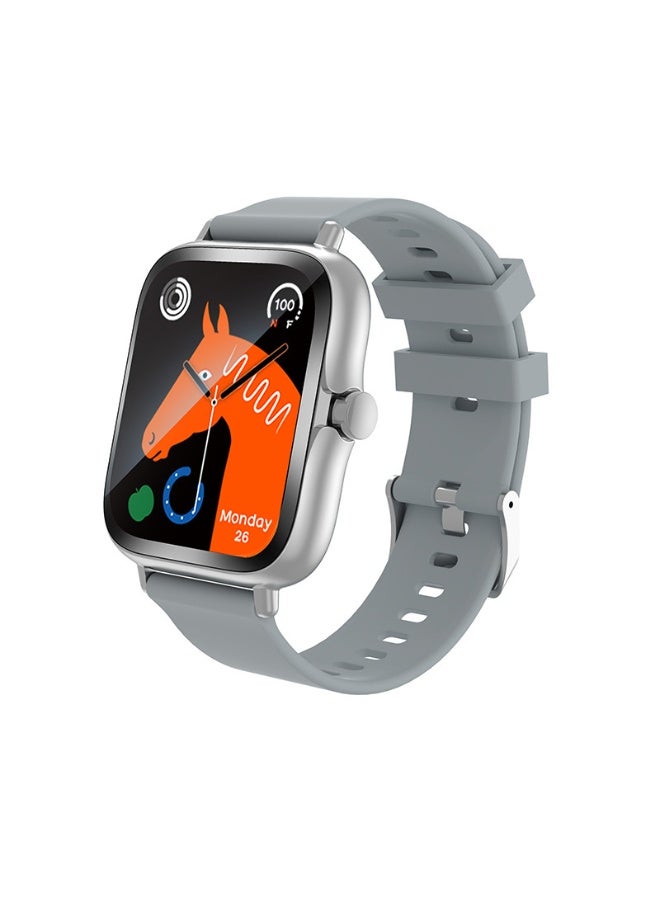 H13 Smart Watch 1.83inch Full Touch Talk Y13 Bluetooth Sports Model Gray - Image 1