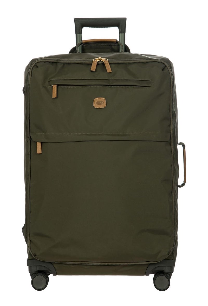 Bric's X-Bag Large Spinner with Frame - 27 Inch - Suitcases with Wheels - Checked Luggage - Olive - Image 1