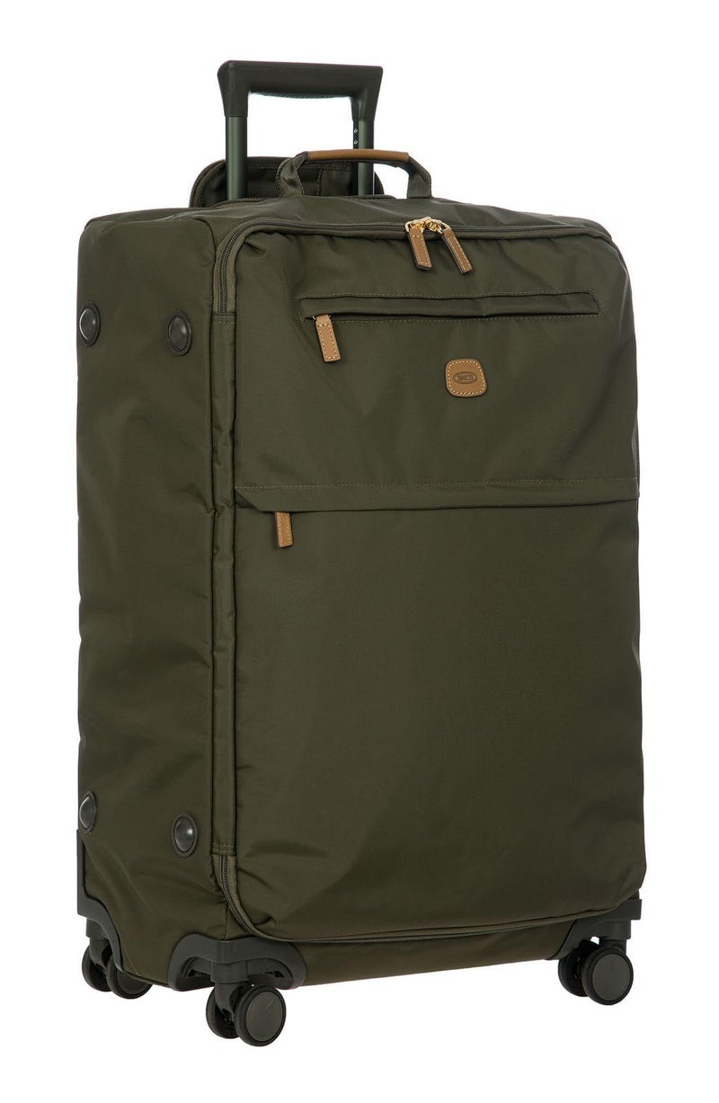 Bric's X-Bag Large Spinner with Frame - 27 Inch - Suitcases with Wheels - Checked Luggage - Olive - Image 5