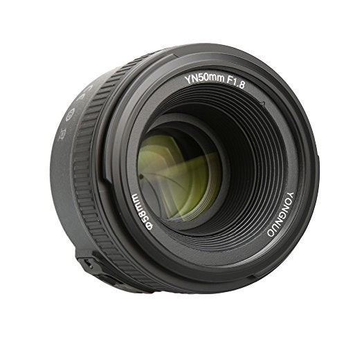 Yongnuo 50mm F1.8 Lens for Nikon DSLR Camera Large Aperture Auto Focus Lens as Nikon AF-S 50mm 1.8G - Image 1
