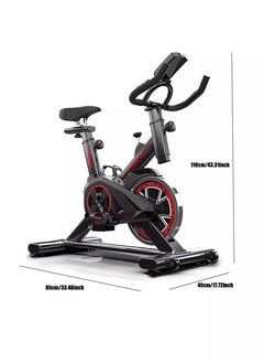 Exercise Bike, Indoor Cycling Bike Stationary, Cycle Bike with Comfortable Seat Cushion, Digital Display with Pulse, iPad Holder - pzsku/ZA3C5E794C00005051245Z/45/_/1714293255/0978024b-7a8d-4037-ae28-12a0959c2058