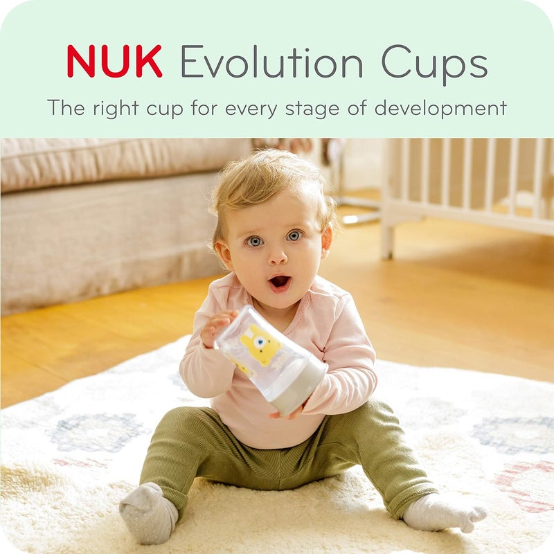 NUK Evolution Straw Cup, 8 oz, 2-Pack - Image 2