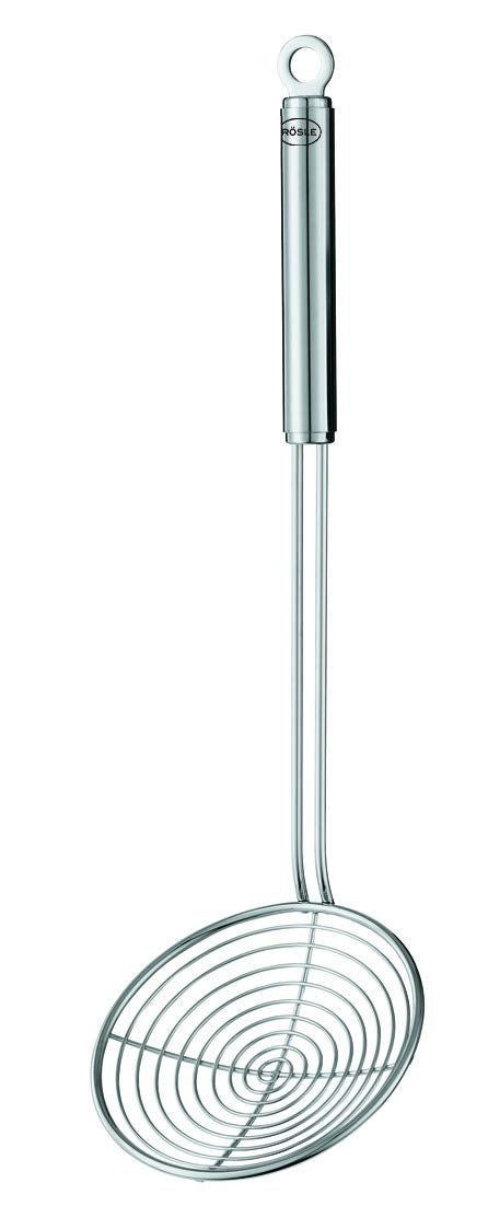RÃ¶sle Rosle 95681 Stainless Steel Wire Kitchen Skimmer Ladle with Round Handle 
