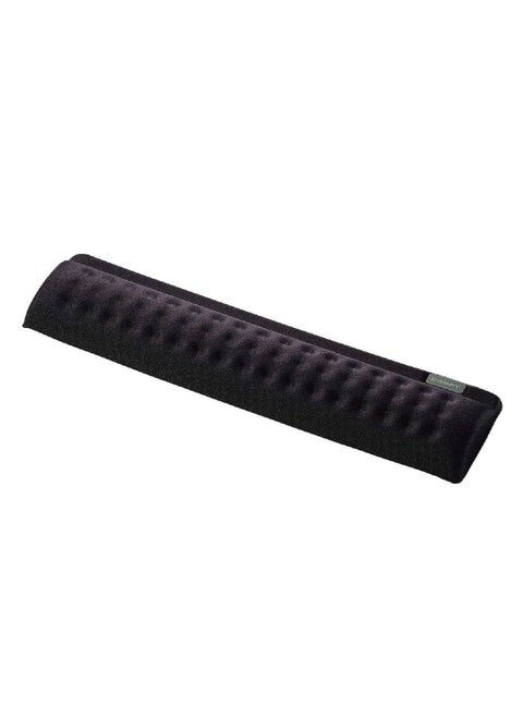 Keyboard Wrist Rest medical Pad for Easy Typing Pain Relief Keyboard Wrist Rest Memory Foam Wrist Rest for Office/Gaming/Computer/Laptop/Mouse Wrist Rest Pad Support Gaming (Black), laptop size (medium)