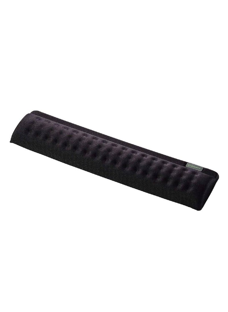 GX - Keyboard Wrist Rest medical Pad for Easy Typing Pain Relief Keyboard Wrist Rest Memory Foam Wrist Rest for Office/Gaming/Computer/Laptop/Mouse Wrist Rest Pad Support Gaming (Black), laptop size (medium) - Image 1