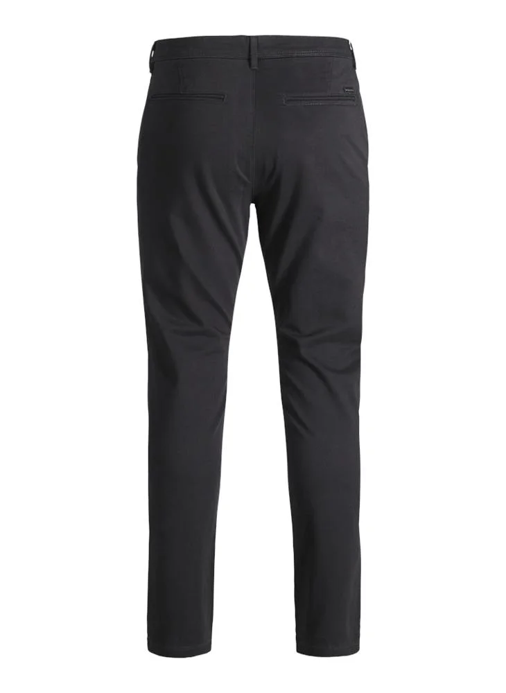 JACK & JONES  Solid Slim Fit Chinos for Men | Best Price UAE