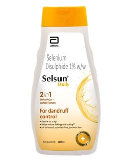 Selsun Daily AntiDandruff Shampoo for Dry Scalp 120 ml