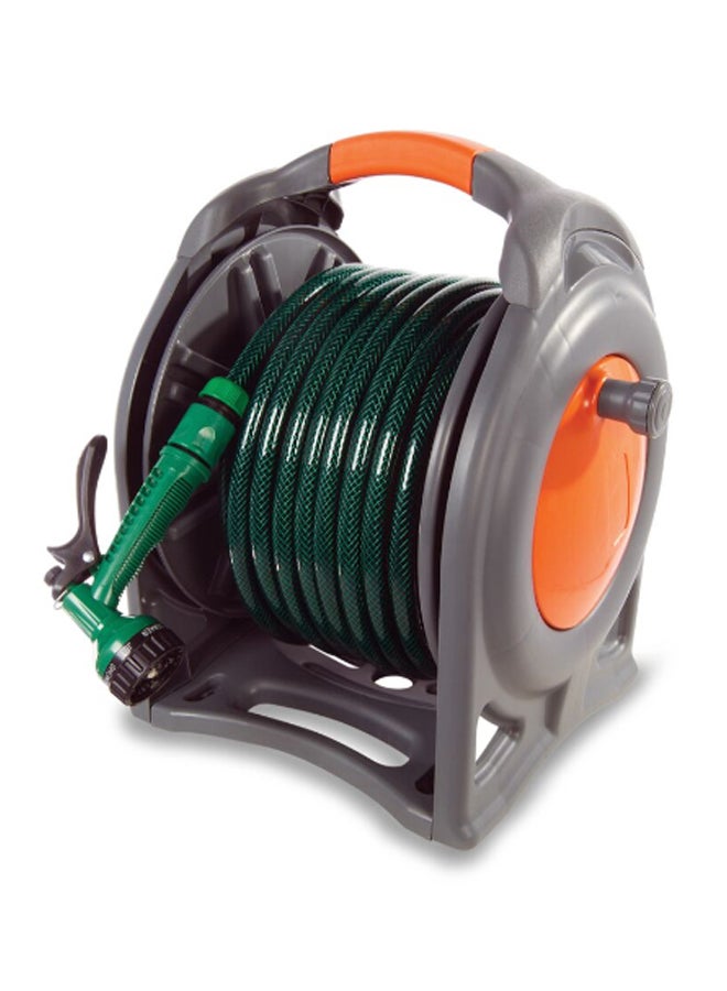 Generic Mcgregor's 2-in-1 Hose Reel Set Multicolor 1/2 inch x 30m + 1/2 inch x 1.5m T21-883D-221J 