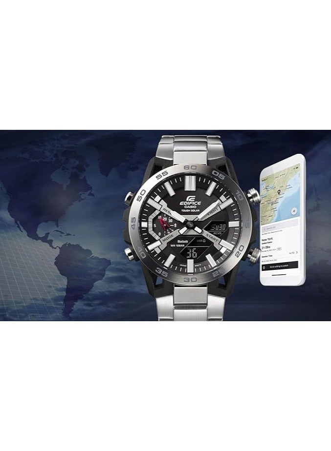 كاسيو ساعة كاسيو ايديفيس للرجال ECB-2000D-1ADF - Image 3