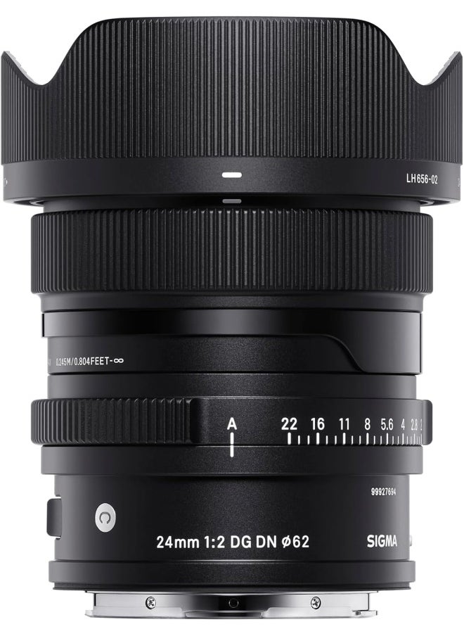 SIGMA عدسة معاصرة مقاس 24 مم f/2 DG DN لكاميرا Sony E  - Image 2