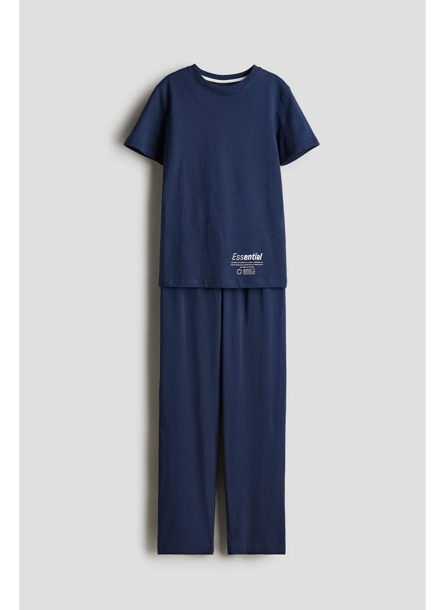 اتش اند ام Cotton Jersey Pyjamas