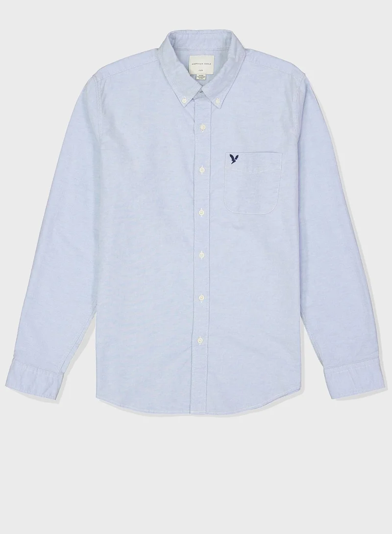 American Eagle Button Down Slim Fit Shirt