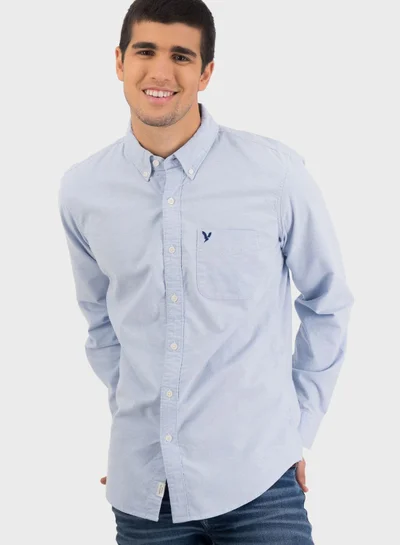 American Eagle Button Down Slim Fit Shirt