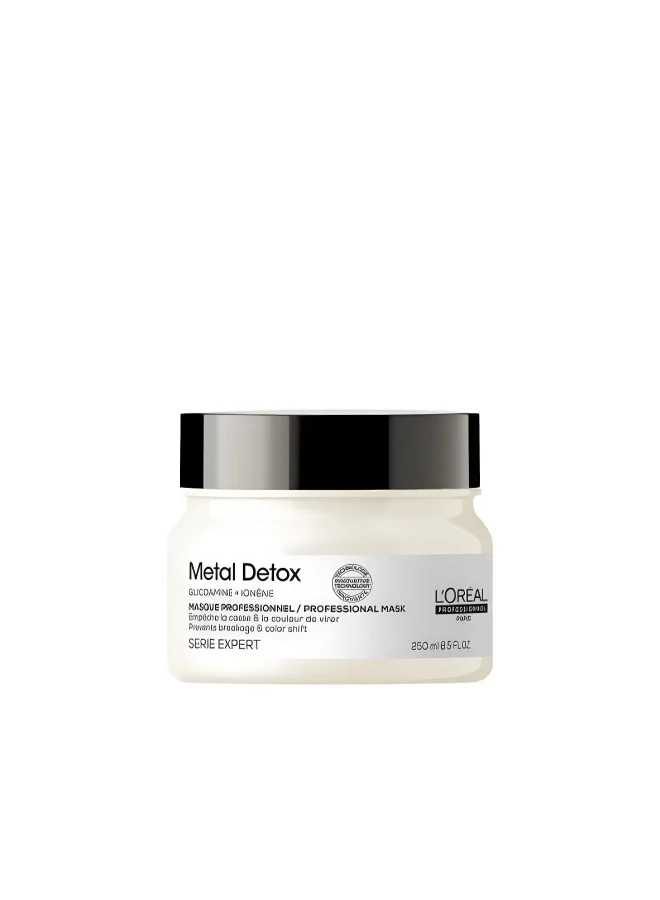 L'Oréal Professionnel Metal Detox Glacial Utopia Duo Set, Shampoo 300ml & Mask 250ml, 20% Savings