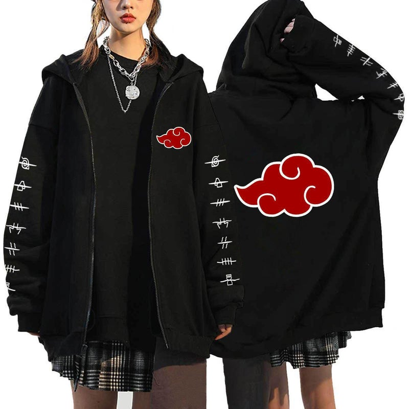 Selling Japanese Anime Naruto Naruto Men'S Fashion Brand Zipper Sweater Casual Couple Cardigan Jacket - Image 5