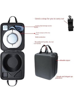 Sorandy Hard Case For Devialet Mania Speaker Waterproof Protective Bluetooth Speaker Portable Large Capacity Hard Travel Eva Case Storage Bag With Strap Case Only  - Image 5