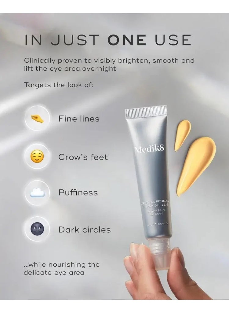 Medik8 Crystal Retinal Ceramide Eye 6 Eye Cream15ml - Image 3