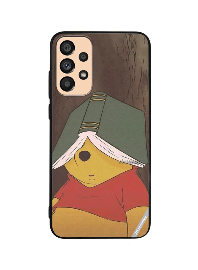 VR CREATIVE Protective Case Cover For Samsung Galaxy A73 5G Pooh Design Multicolour - Image 1