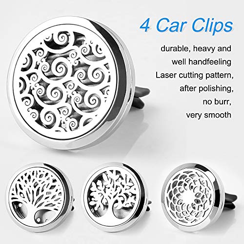 Maromalife 4PCS Car Vent Clips Essential Oil Aromatherapy Diffuser Gift Set for Women/Men, Christmas, Valentine's Day, Birthday - Image 2