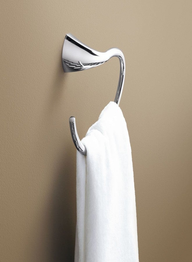كوهلر حلقة مناشف KOHLER 37057-BN، حلقة مناشف حمام عصرية، مجموعة Alteo، نيكل مصقول نابض بالحياة - Image 2