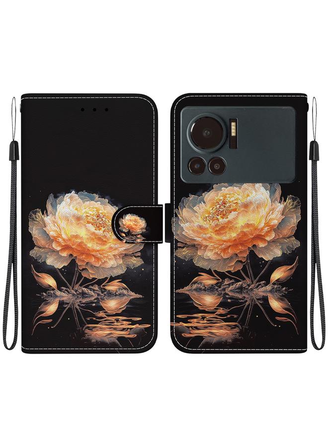 Zaboon Case For Infinix Note 12 VIP Crystal Texture Colored Drawing Leather Phone Case - Image 1