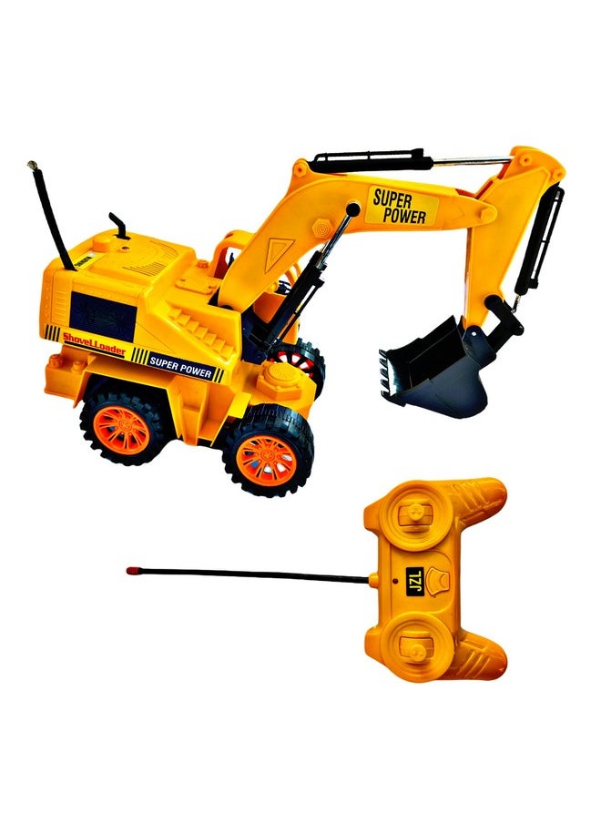 RUHANI RUHANI Remote Control Rechargeable JCB Truck Excavators Construction Vehicle for Kids (Big Size)  - Image 3