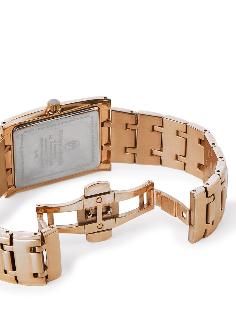 Philippe Moraly of Switzerland Metal Analog Wrist Watch M1133RW - 31mm - Rose Gold - Image 3