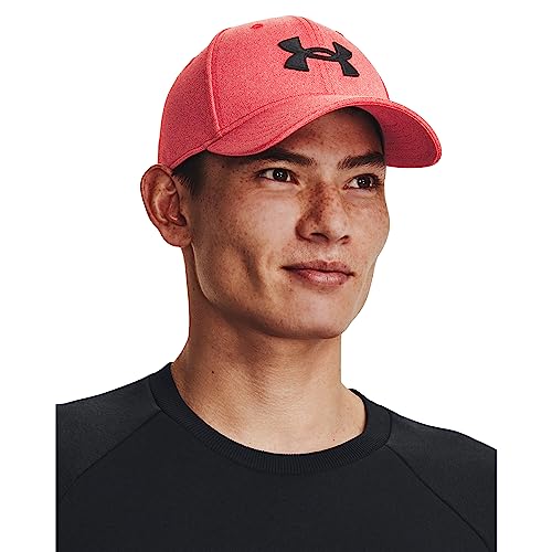 Under Armour Men's Blitzing Cap Stretch Fit, (601) Red / / Black, Large/X-Large - Image 3