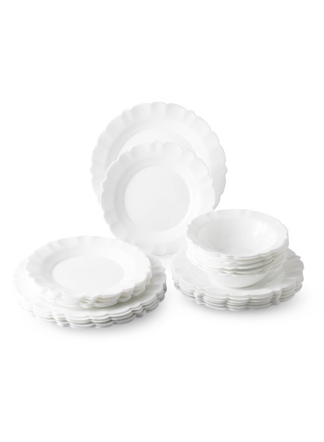 دانيا أناقة تدوم… طقم أركوبال 24 قطعة يكفي 6 أشخاص – متانة وأناقة في كل وجبة! - Image 3