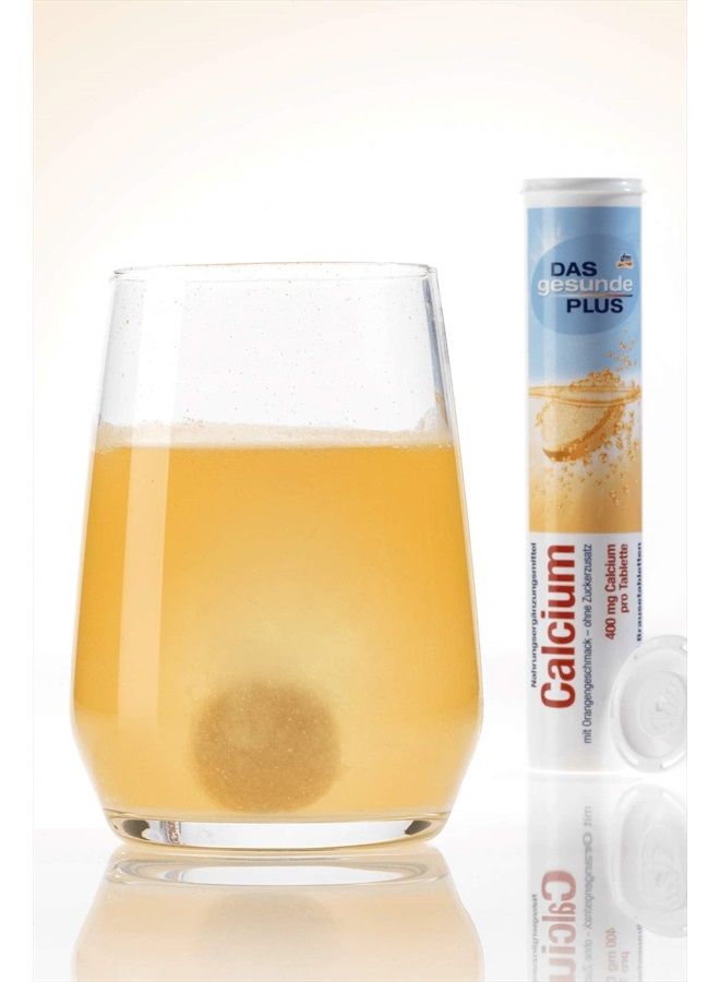 mivolis Calcium effervescent Tablets - Dietary Supplements 4 Packs x 20 pcs | Germany - Image 3