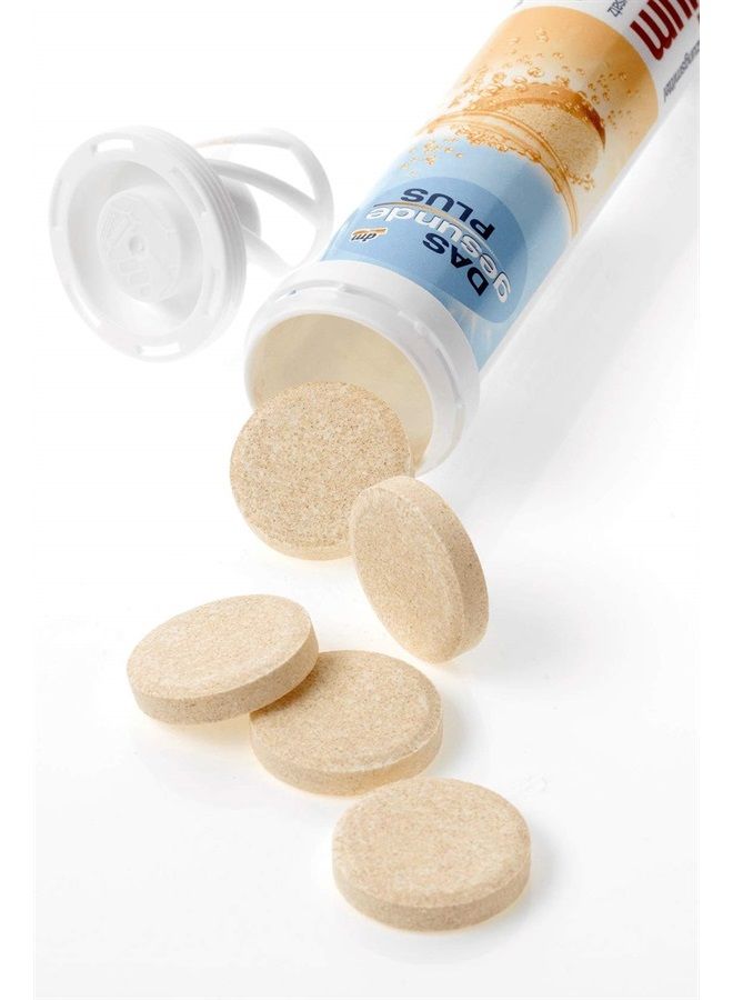 mivolis Calcium effervescent Tablets - Dietary Supplements 4 Packs x 20 pcs | Germany - Image 2