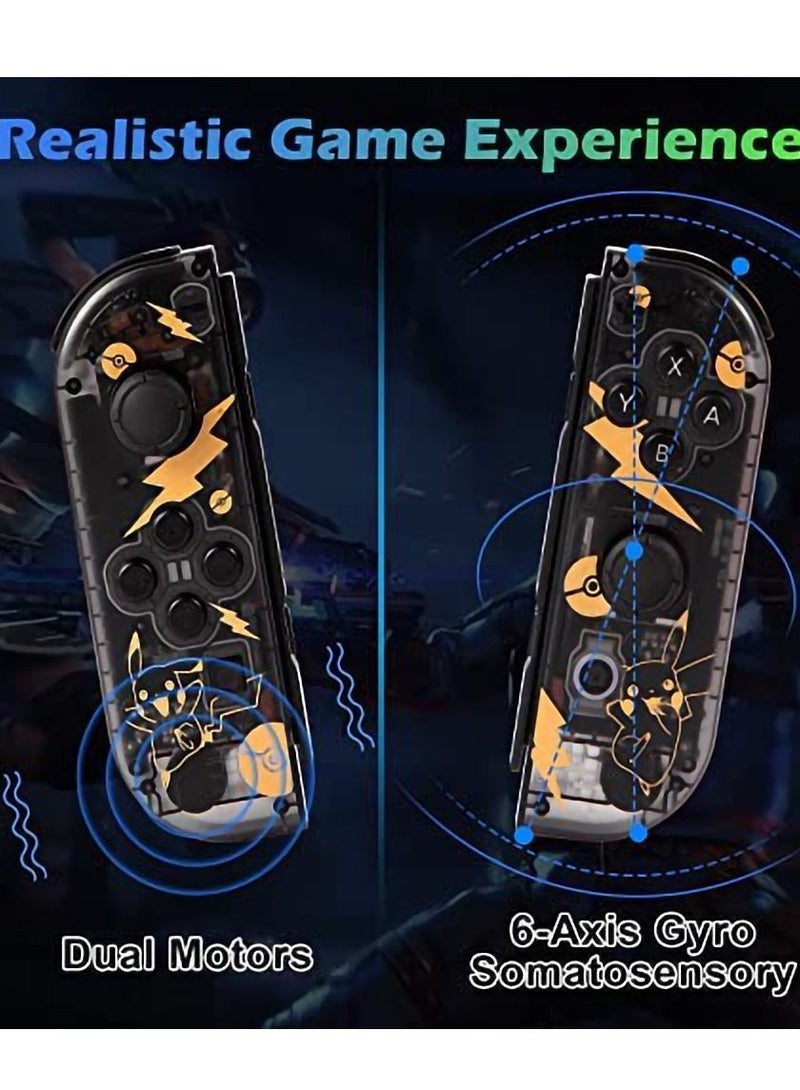 XiuWoo Joy Cons Wireless Controller for Nintendo Switch, L/R Controllers Replacement Compatible with Switch/Lite/OLED, Joystick Wake-up/Screenshot/Dual Vibration/Motion Control Function - Image 5