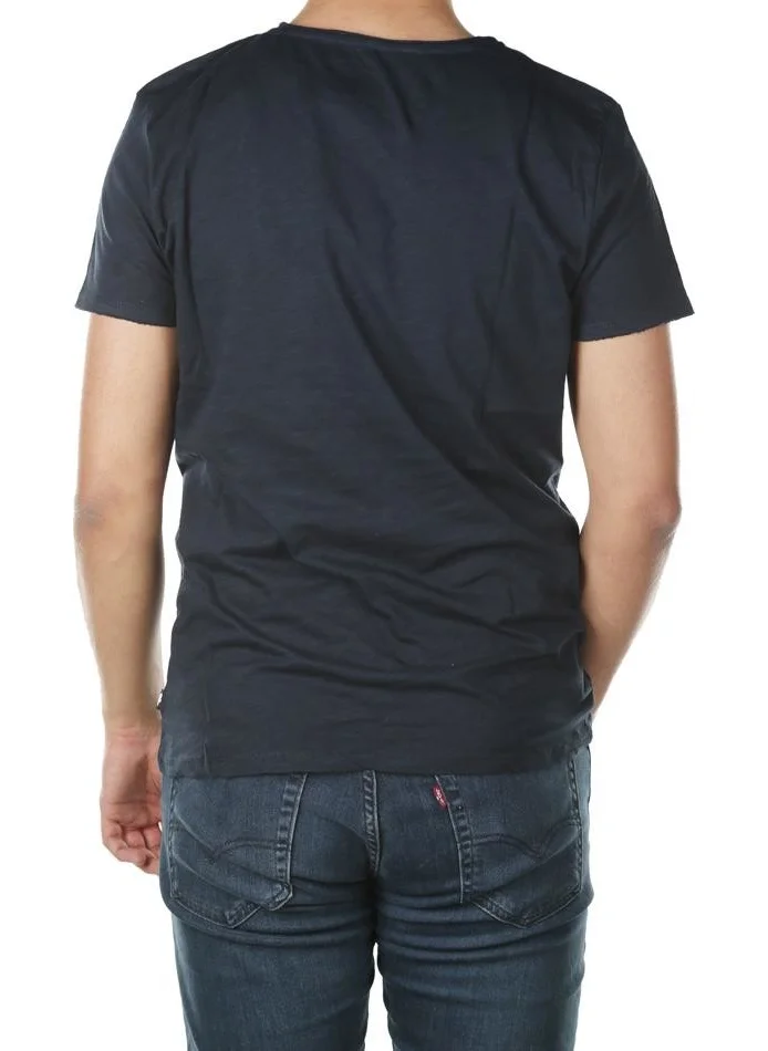 باد بير Men's Navy Blue Sports T-Shirt