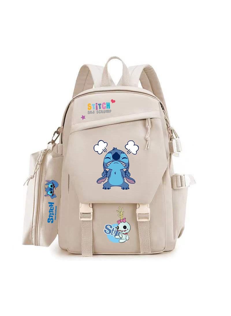 جنرال Stitch الطلاب على ظهره وقلم رصاص حالة عارضة في الهواء الطلق قدرة كبيرة على ظهره  - Image 1
