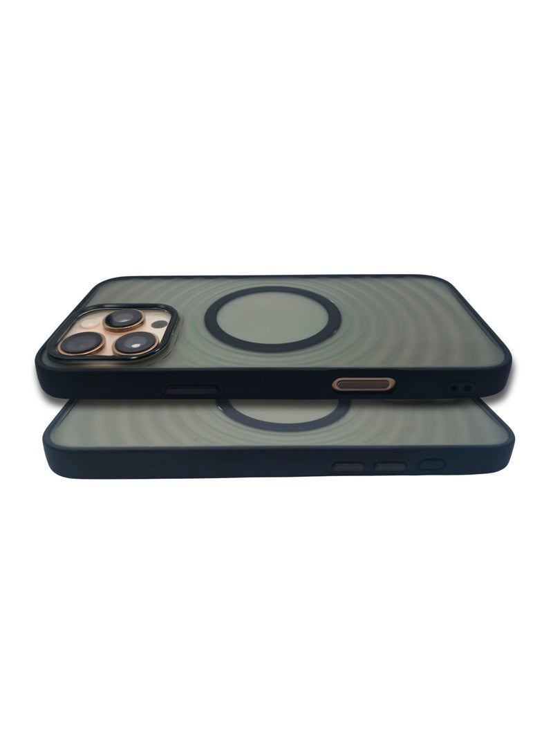 جراب حماية ممتاز لهاتف iPhone 15 Pro Max - مقاوم للصدمات، نحيف، متوافق مع Magsafe، مضاد لبصمات الأصابع مع حماية محسنة للكاميرا - Image 2
