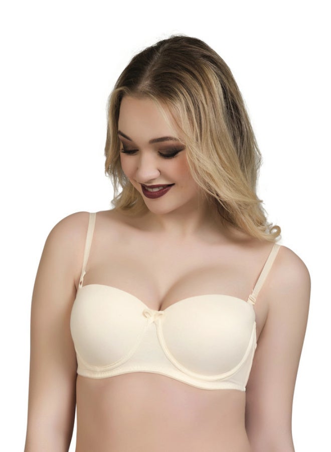 Vienna Lingerie Vienna Elite 58 P - Women's Padded Push-Up Half Cup Bra - Image 2