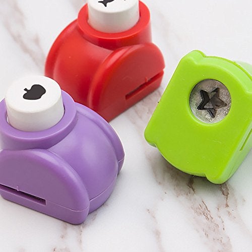 LGEGE 10 Pcs Paper Punch Handmade Hole Puncher Paper Craft Card Scrapbooking many Shapes Great Childeren's Gifts - Image 5