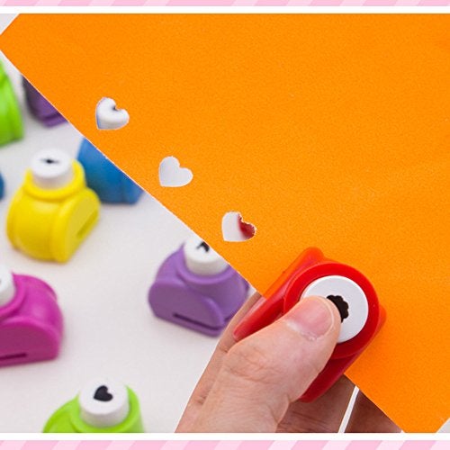LGEGE 10 Pcs Paper Punch Handmade Hole Puncher Paper Craft Card Scrapbooking many Shapes Great Childeren's Gifts - Image 3
