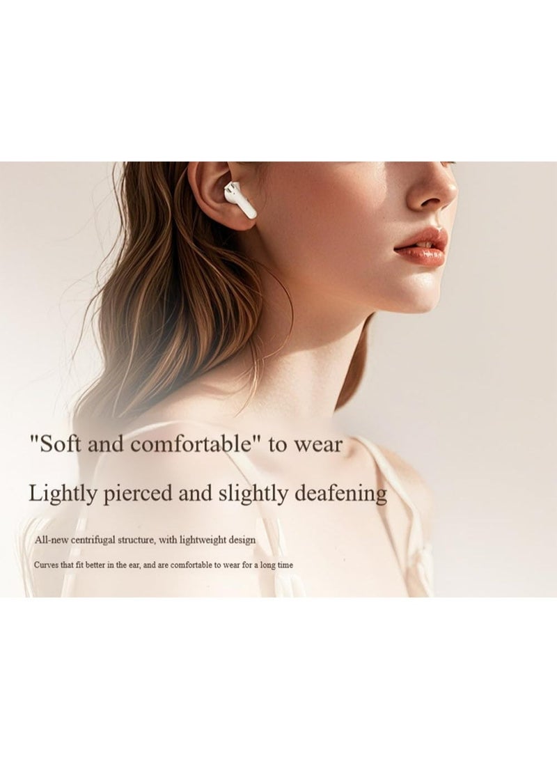 Wireless Earbuds with Bluetooth ,72Hrs Playtime Noise Reduction,LED Display Charging Case for Android iOS Cell Phone Laptop, Lightweight in-Ear Fit Earphones - Image 4