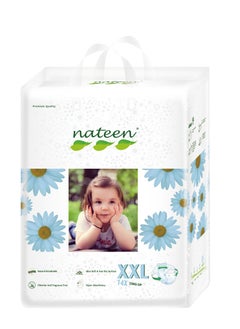 nateen Premium Care Baby Diapers,Size 6 (25+kg),XXL,112 Count Diapers,Super Absorbency,Natural Breathable Baby Diapers.  - Image 1